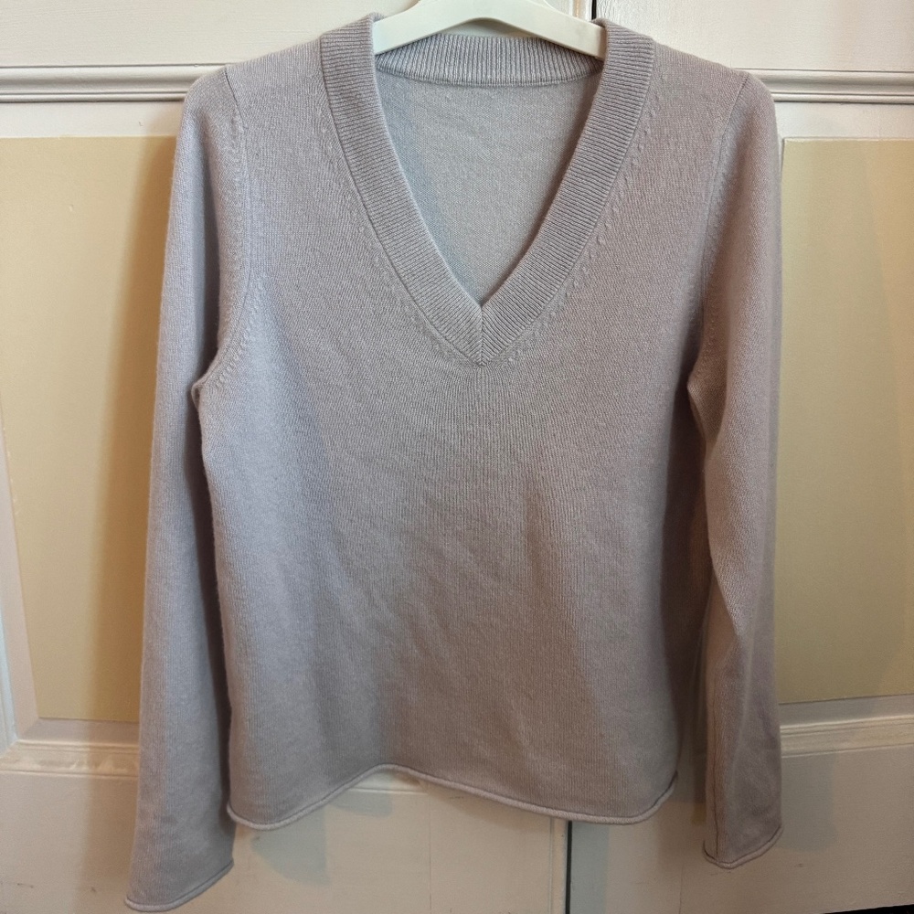 Cashmere V Neck Sweater